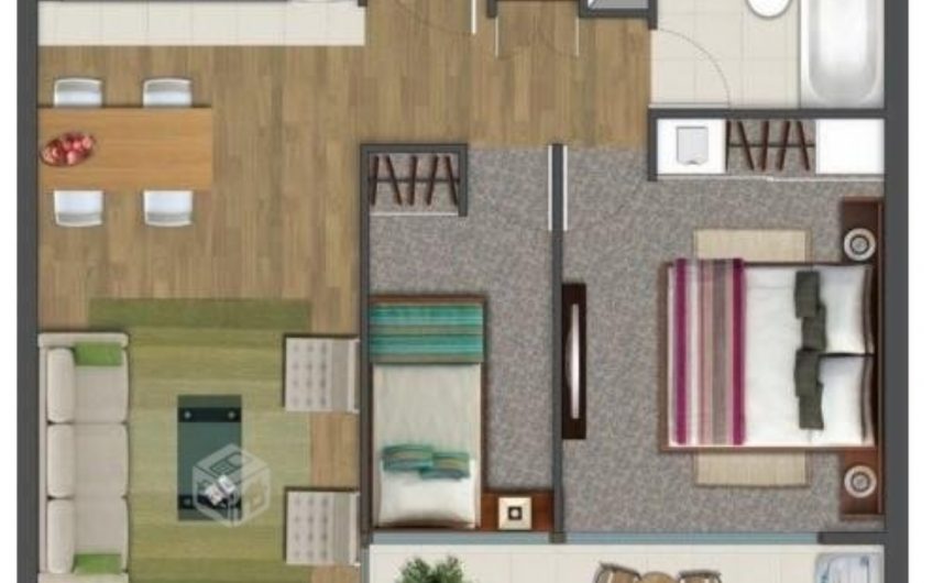 CASTILLA-GOMEZ CARREÑO 2 DORMITORIOS